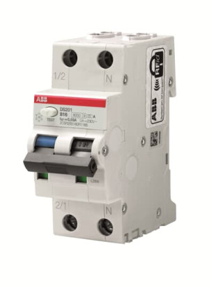 Выключатель автоматический дифференциального тока DS201 C10 AC30 30мА ABB 2CSR255080R1104