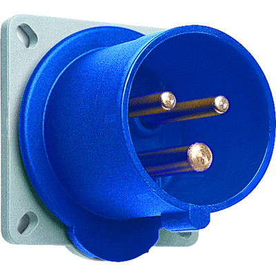 216 BAU6W  Вилка панельн. 16A,2P+E,IP67 6H 2CMA166678R1000