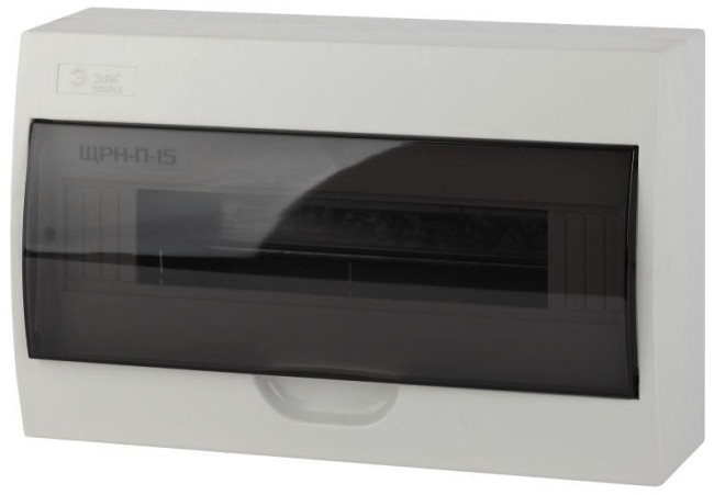 Бокс ЩРН-П-15 мод. навесной пластик IP41 SIMPLE NO-box_simple-plastic_15_surface ЭРА Б0041526 Бокс ЩРН-П-15 мод. навесной пластик IP41 SIMPLE NO-box_simple-plastic_15_surface ЭРА Б0041526