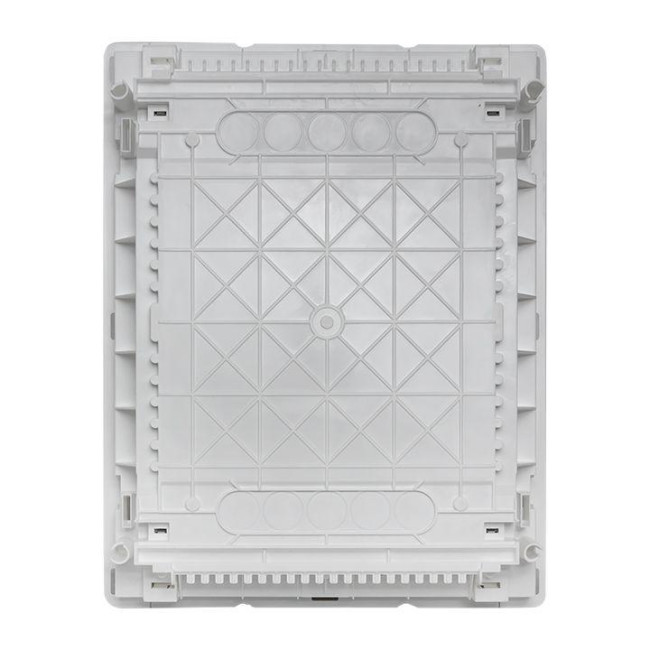 Основание силового щита Nova с DIN-рейками 24мод. IP40 PROxima EKF nv-pbase-24