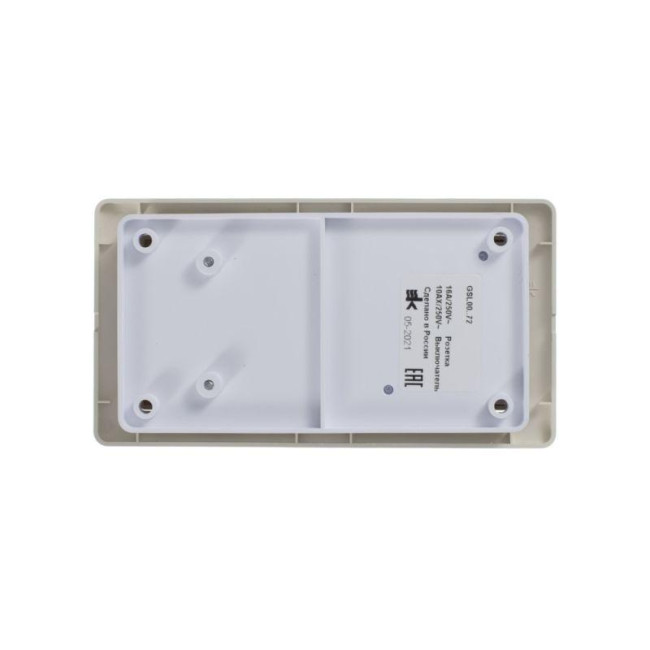 Блок комбинированный Glossa (розетка + 2-кл. выкл.) беж. SE GSL000272 Блок комбинированный Glossa (розетка + 2-кл. выкл.) беж. SE GSL000272