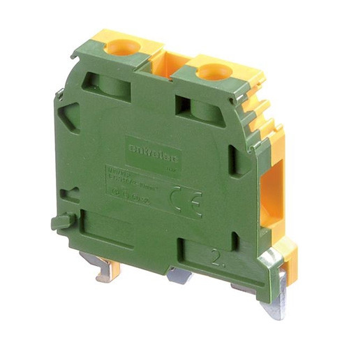 Клеммник винтовой M10/10.P 10мм.кв. Земля TE 1SNA165115R1000