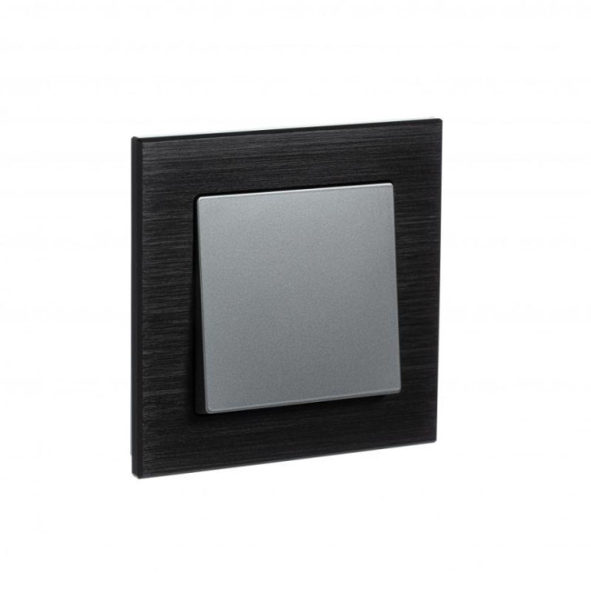 Рамка 1-м AtlasDesign Nature метал. оникс SE ATN312301 Рамка 1-м AtlasDesign Nature метал. оникс SE ATN312301