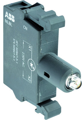 Патрон MLBL-07G со встр. светодиодом зел. напр. 230В ABB 1SFA611621R1072 Патрон MLBL-07G со встр. светодиодом зел. напр. 230В ABB 1SFA611621R1072