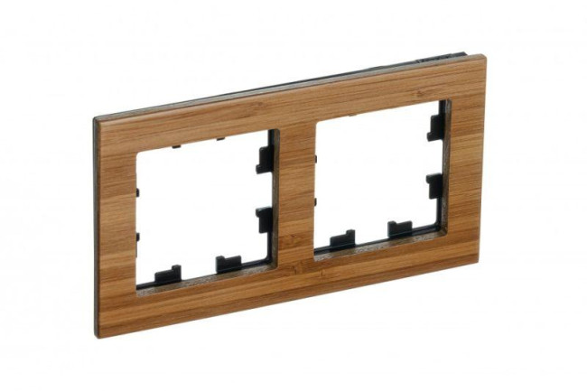 Рамка 2-м AtlasDesign Nature дерево бамбук SE ATN353202 Рамка 2-м AtlasDesign Nature дерево бамбук SE ATN353202